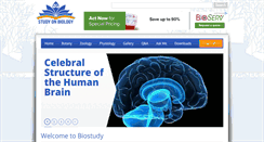 Desktop Screenshot of biostudy4u.com